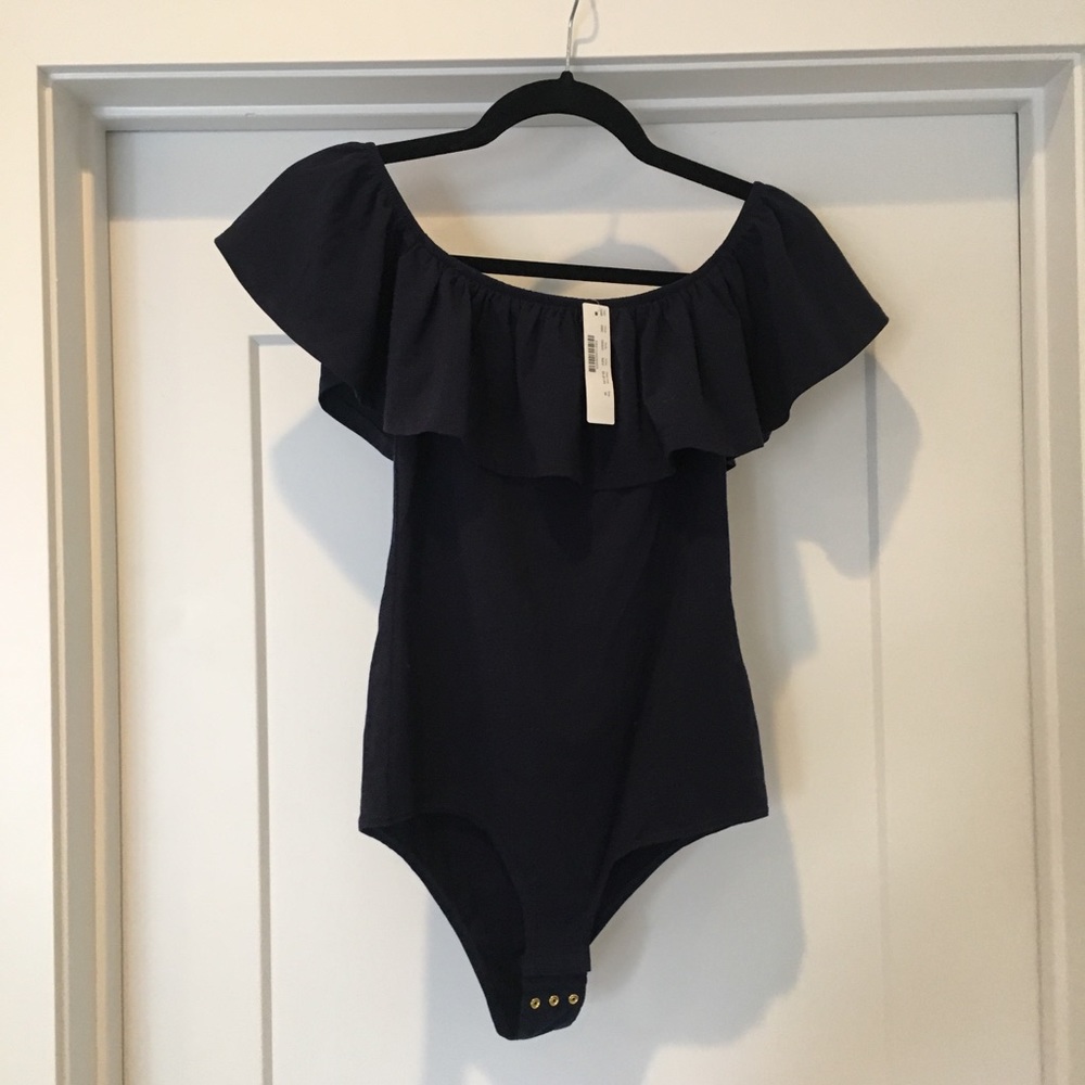 NWT - JCrew - Off the Shoulder Bodysuit